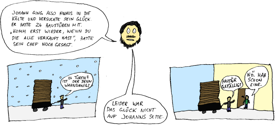 Some panels from the xmas cartoon for December 22nd, 2010